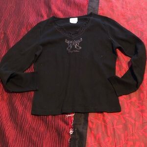 Southern steel Easyriders l long sleeve teeshirt, purple embroidery, brand new